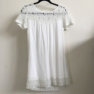 Dress with Lace Detailing